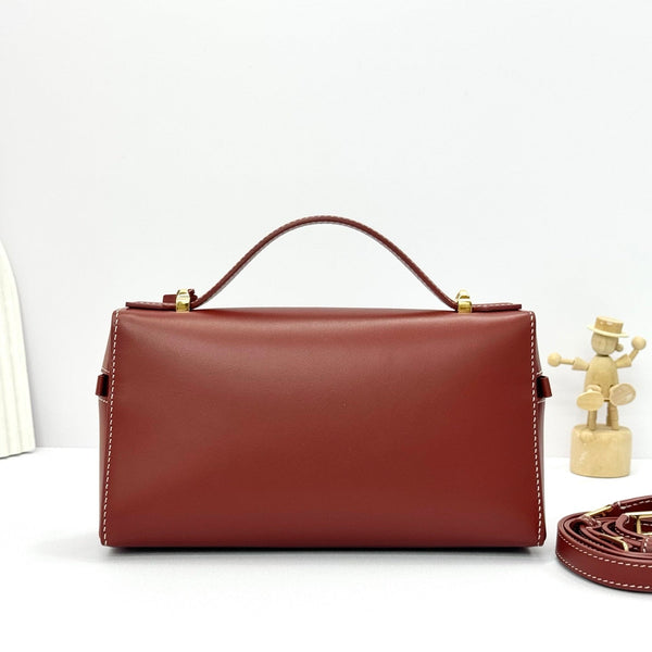 LP Extra Pouch L23 Burgundy Smooth Calfskin 282131
