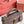 LP Extra Pouch L23 Coffee Ripple Leather 282149