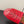 alaia mule red vienne lambskin