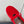Alaila Ballet Flats In Red Velvet 975743