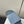 The Row Slippers In Baby Blue Suede 340021