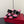 RV Trompette Sandals 8.5cm Black Pink Satin 619600