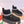 UGG Tazz Platform Boots Black Frabic Suede 512865