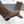 HM 25ss Kelly Buckle Riding Boots Dark Brown Suede 576118