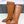 HM 25ss Kelly Buckle Riding Boots Camel Brown Cowhide 576123