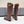 HM 25ss Kelly Buckle Riding Boots Brown Cowhide 576125