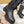 D-Major Boot In Black Denim Fabric And Lambskin 107716