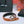 CC Pre 26s Belt 3.0cm Orange Light Gold Calfskin 203376