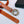 CC Pre 26s Belt 3.0cm Orange Light Gold Calfskin 203376