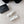 CC Low Sneaker 35mm White Tweed Fabric And Lambskin