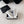 CC Low Sneaker 35mm White Grey Textile Fabric And Lambskin