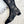 CD Naughtily-D Heeled High Boots Black Transparent Mesh Roses Embroidery And Suede