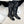 CD Naughtily-D Heeled High Boots Black Transparent Mesh Roses Embroidery And Suede
