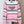 Prada 2025 Striped Long-sleeved Sweater Pink White Wool Cashmere