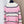 Prada 2025 Striped Long-sleeved Sweater Pink White Wool Cashmere