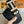 HM Belt 38mm Black Brown Cowhide Gold Diamond Buckle 618968