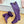Miu Boots With Buckle Purple Nappa Leather 506635