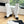 CC 25 High Boot White Calfskin Black Grosgrain 430336