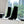 CC 25 High Boot Black Suede Grosgrain 430341