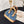 LV Alma Bag Charm Denim Blue mix Beige Cowhide Canvas