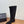 Chanel 25 Long Boot Black Suede 465615