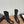 CC 25B Double C Giant Pearl Ankle Boots 50mm Black Sheepskin 465702