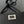BEL AIR CLUTCH 27 IN BLACK NAPPA LAMBSKIN SILVER HARDWARE