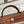 BOLSO HERBAG ZIP 31 RETOURNE BAG IN OFF-WHITE MIX BROWN H VIKING CANVAS AND COWHIDE