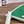MINI NEO 17 EVELYNE BAG IN EMERALD GREEN CANVAS AND WHITE CALFSKIN