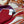 HM Les Roues de Phaeton Scarf 140x140cm Purple White Silk Cashmere 269477