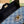 LUCE SMALL SHOULDER BAG 27 IN BLUE EMBOSSED DENIM AND BLACK CALFSKIN TRIM GOLD HARDWARE