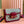 Gucci Horsebit Bag Ebony mix Rosso Ancora Red Leather Canvas 244259