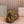 CHAIN SHOULDER BAG 24 IN PEANUT BROWN PATENT SMOOTH CALFSKIN