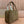 BEAU TOP HANDLE BAG 34 IN COFFEE BROWN SUEDE EMBOSSED LOGO