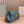 CHAIN SHOULDER BAG 24 IN SLATE GREY PATENT SMOOTH CALFSKIN