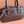 ARCADIE BAG 19 IN TAMARIND BROWN SHINY CALFSKIN