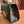 GG Padlock Handbag 20cm Black GG Pattern Leather