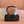 Miu Beau Tartan Top-Handle Bag 28cm Black with Multicolor Wool Leather