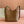 Miu Leather Bucket Bag 23cm Brown Grain Cowhide