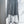 SCARF 200 CM IN SHADOW GRAY MIX WHITE CASHMERE 402262