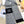 CC 25 Classic Scarf 175cm Light Gray Black Wool 971058