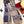 GG Double G Jacquard Scarf 200CM Blue Beige Wool 282792