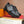 LV TRAINER SHOES IN BLACK MIX GREY EMBOSSED LAMBSKIN