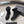 CC 25K Snow Boots 30mm Black Wool Suede 527624
