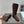 Prada 25 Boot Brown Black Suede 501669