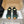 LOEW 26s Ballet Runner 2.0 Teal Green Yellow Suede Sheepskin 683936