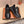 PRA SNEAKER IN BLACK PLAIN LEATHER LOGO