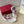 Valentino Sneaker 50mm In White Mix Red Pink Mesh Fabric And Cowhide 814276