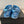 DAD SANDAL IN TEAL BLUE SHEEPSKIN