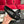 ballet flat flower all black suede